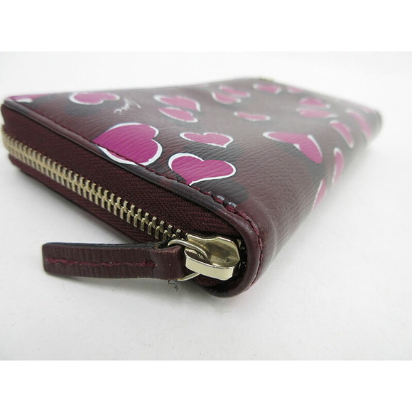 Gucci Heartbeat Round Zip Long Wallet Bordeaux - Picture 4 of 9